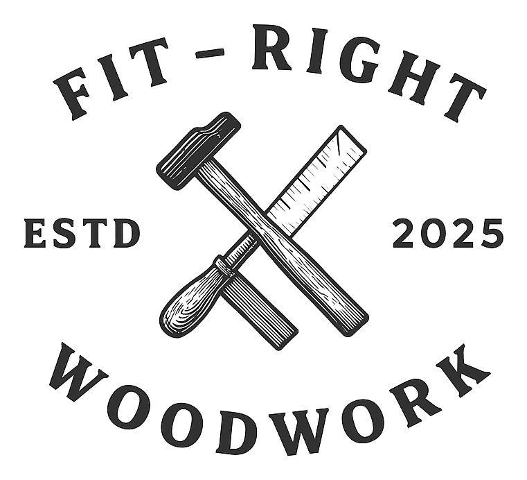 fit right woodwork logo upscaled transparent margin 0pct
